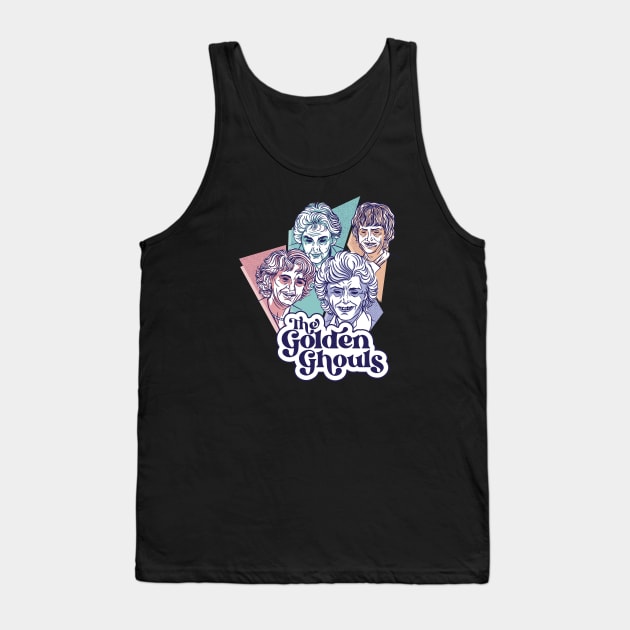 The Golden Ghouls // Zombie TV Parody // Funny Halloween for Women Tank Top by SLAG_Creative